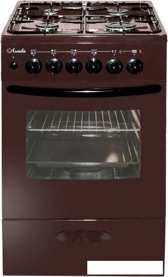 Кухонная плита Лысьва ЭГ 401 МС-2 (коричневый) от компании Интернет-магазин marchenko - фото 1