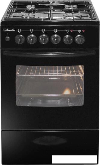 Кухонная плита Лысьва ЭГ 401 МС-2у (без крышки, черный) от компании Интернет-магазин marchenko - фото 1