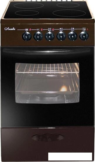 Кухонная плита Лысьва ЭПС 402 МС (коричневый) от компании Интернет-магазин marchenko - фото 1