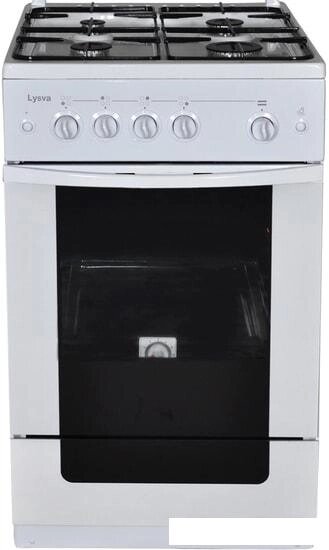 Кухонная плита Лысьва ГП 400 М2С-2у (белый, без крышки) от компании Интернет-магазин marchenko - фото 1