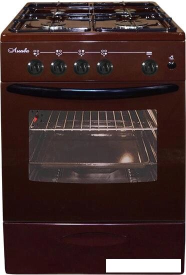 Кухонная плита Лысьва ГП 400 МС-2у (без крышки, коричневый) от компании Интернет-магазин marchenko - фото 1