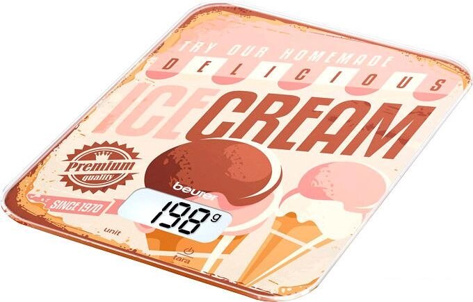 Кухонные весы Beurer KS 19 Ice cream от компании Интернет-магазин marchenko - фото 1
