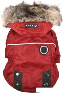 Куртка для животных Puppia Brock с капюшоном PAUD-JM1851-RD-M (красный)