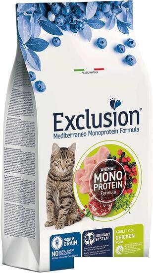 Лакомство для кошек Exclusion Monoprotein Chicken старше одного года, с цыпленком NGCAC12 (12 кг) от компании Интернет-магазин marchenko - фото 1
