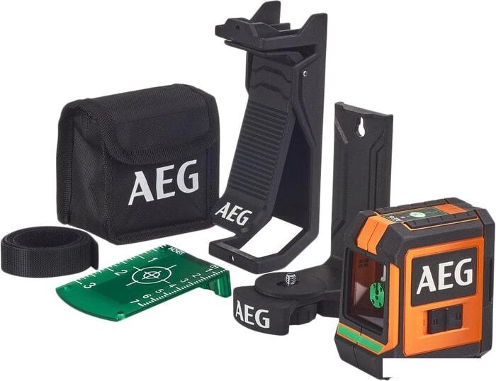 Лазерный нивелир AEG Powertools CLG220-K 4935472254 (с магнитным и потолочным кронштейнами) от компании Интернет-магазин marchenko - фото 1