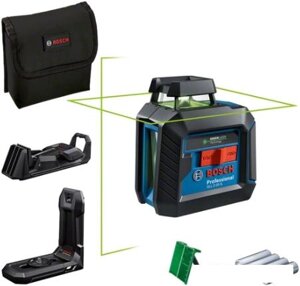 Лазерный нивелир Bosch GLL 2-20 G Professional 0601065000 (сумка, держатель, 4xAA)