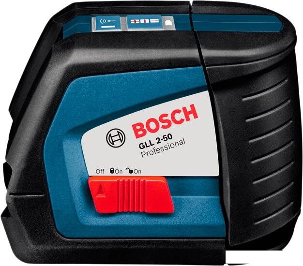 Лазерный нивелир Bosch GLL 2-50 (с держателем BM 1) [0601063108] от компании Интернет-магазин marchenko - фото 1