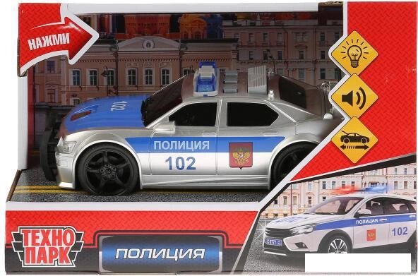 Легковой автомобиль Технопарк Полиция WY500-POL от компании Интернет-магазин marchenko - фото 1