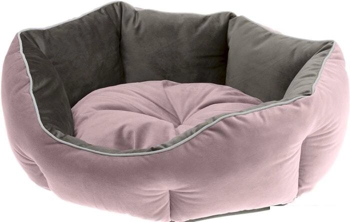 Лежак Ferplast Queen 45 (розовый/серый) от компании Интернет-магазин marchenko - фото 1