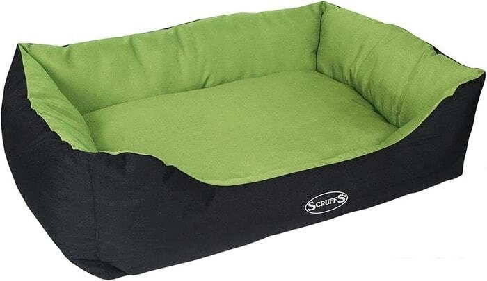 Лежак Scruffs Expedition Box Bed с бортиком 50 см (зеленый) от компании Интернет-магазин marchenko - фото 1