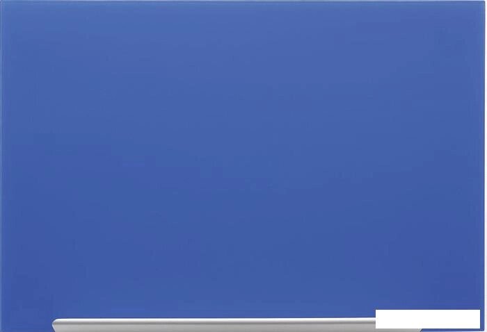 Магнитно-маркерная доска Nobo Diamond Glass Board Magnetic 993x559 (синий) от компании Интернет-магазин marchenko - фото 1