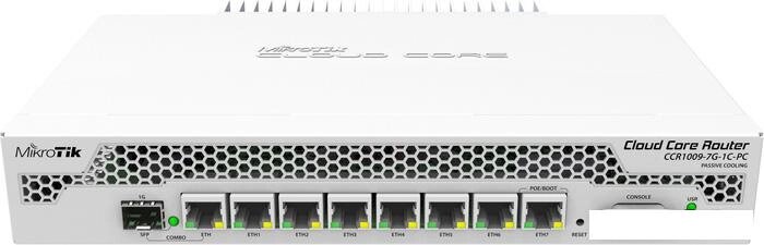 Маршрутизатор Mikrotik Cloud Core [CCR1009-7G-1C-PC] от компании Интернет-магазин marchenko - фото 1