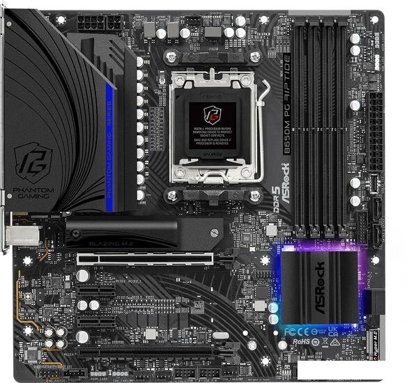 Материнская плата ASRock B650M PG Riptide от компании Интернет-магазин marchenko - фото 1