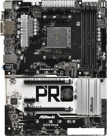 Материнская плата ASRock X370 Pro4 от компании Интернет-магазин marchenko - фото 1