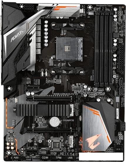 Материнская плата Gigabyte B450 Aorus Elite V2 (rev. 1.0) от компании Интернет-магазин marchenko - фото 1