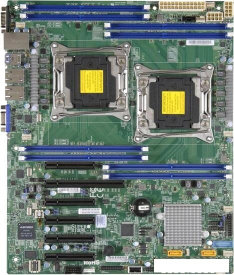 Материнская плата Supermicro MBD-X10DRL-I-B от компании Интернет-магазин marchenko - фото 1