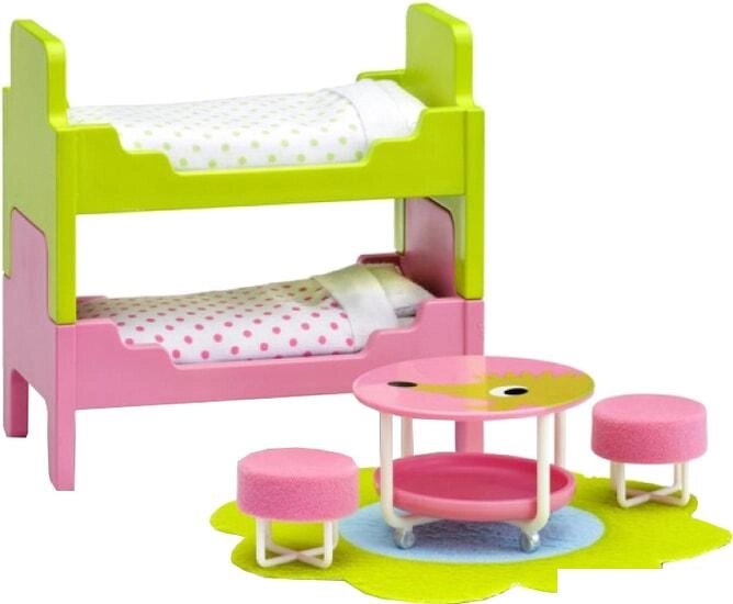 Мебель для кукольного домика Lundby Детская с 2 кроватями 60209700 от компании Интернет-магазин marchenko - фото 1