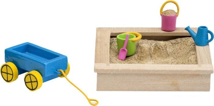Мебель для кукольного домика Lundby Песочница с игрушками 60509600 от компании Интернет-магазин marchenko - фото 1