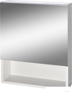 Мебель для ванных комнат Гамма Шкаф с зеркалом 12 (белый)