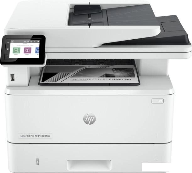 МФУ HP LaserJet Pro MFP 4103fdn 2Z628A от компании Интернет-магазин marchenko - фото 1