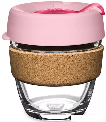 Многоразовый стакан KeepCup Brew Cork S Rosea 227мл (розовый)