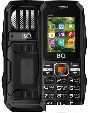 Мобильный телефон BQ-Mobile BQ-1842 Tank mini (черный) от компании Интернет-магазин marchenko - фото 1