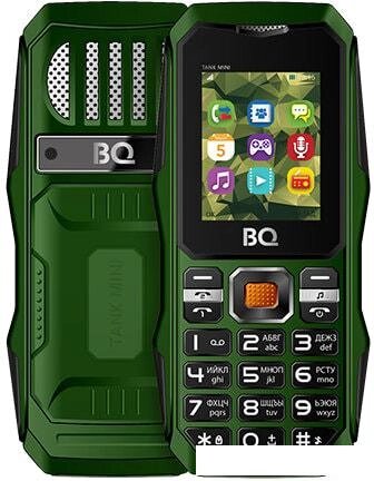 Мобильный телефон BQ-Mobile BQ-1842 Tank mini (зеленый) от компании Интернет-магазин marchenko - фото 1