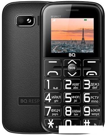 Мобильный телефон BQ-Mobile BQ-1851 Respect (черный) от компании Интернет-магазин marchenko - фото 1