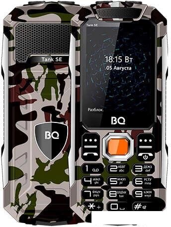 Мобильный телефон BQ-Mobile BQ-2432 Tank SE (армейский зеленый) от компании Интернет-магазин marchenko - фото 1