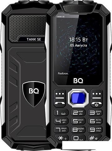 Мобильный телефон BQ-Mobile BQ-2432 Tank SE (черный) от компании Интернет-магазин marchenko - фото 1