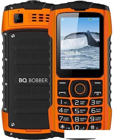 Мобильный телефон BQ-Mobile BQ-2439 Bobber (оранжевый) от компании Интернет-магазин marchenko - фото 1