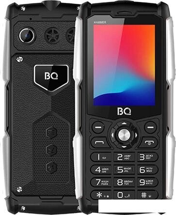 Мобильный телефон BQ-Mobile BQ-2449 Hammer (черный) от компании Интернет-магазин marchenko - фото 1