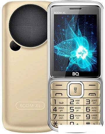 Мобильный телефон BQ-Mobile BQ-2810 Boom XL (золотистый) от компании Интернет-магазин marchenko - фото 1