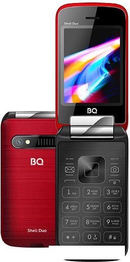 Мобильный телефон BQ-Mobile BQ-2814 Shell Duo (красный) от компании Интернет-магазин marchenko - фото 1