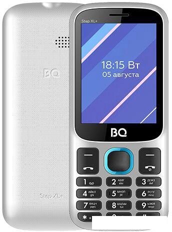 Мобильный телефон BQ-Mobile BQ-2820 Step XL+ (белый/синий) от компании Интернет-магазин marchenko - фото 1