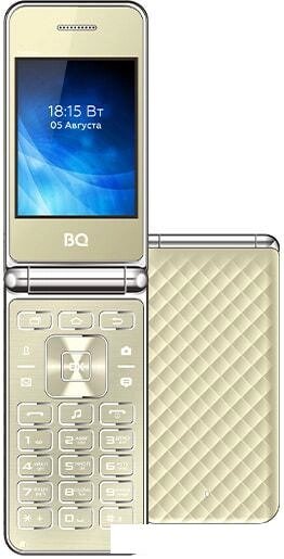 Мобильный телефон BQ-Mobile BQ-2840 Fantasy (золотистый) от компании Интернет-магазин marchenko - фото 1