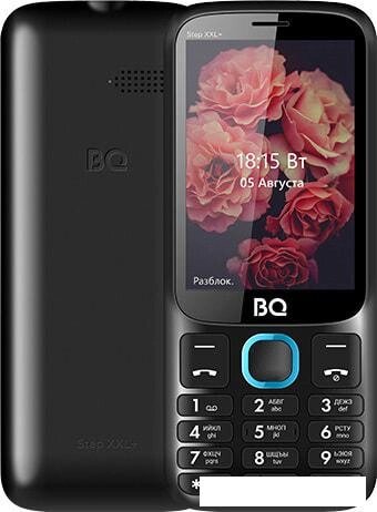 Мобильный телефон BQ-Mobile BQ-3590 Step XXL+ (черный/голубой) от компании Интернет-магазин marchenko - фото 1