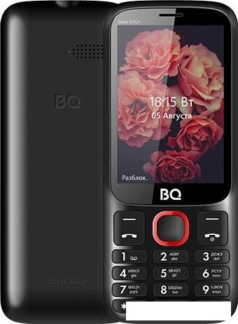Мобильный телефон BQ-Mobile BQ-3590 Step XXL+ (черный/красный) от компании Интернет-магазин marchenko - фото 1