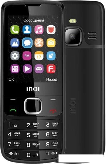 Мобильный телефон Inoi 243 (черный) от компании Интернет-магазин marchenko - фото 1