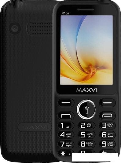 Мобильный телефон Maxvi K15n (черный) от компании Интернет-магазин marchenko - фото 1