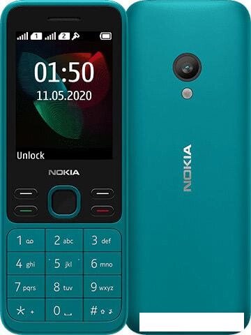 Мобильный телефон Nokia 150 (2020) Dual SIM (бирюзовый) от компании Интернет-магазин marchenko - фото 1