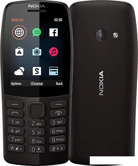 Мобильный телефон Nokia 210 (черный) от компании Интернет-магазин marchenko - фото 1