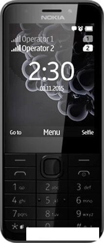 Мобильный телефон Nokia 230 Dual SIM Dark Silver от компании Интернет-магазин marchenko - фото 1