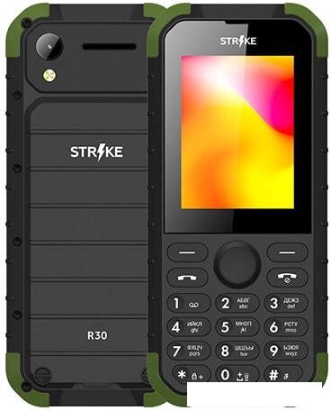 Мобильный телефон Strike R30 (зеленый) от компании Интернет-магазин marchenko - фото 1