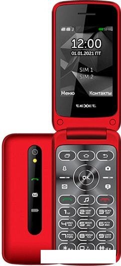 Мобильный телефон TeXet TM-408 (красный) от компании Интернет-магазин marchenko - фото 1