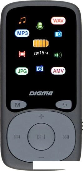 MP3 плеер Digma B4 8GB (черный) от компании Интернет-магазин marchenko - фото 1