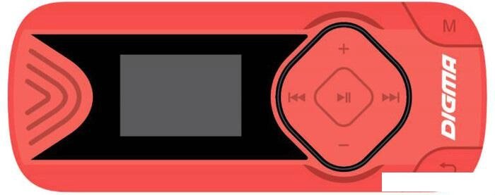 MP3 плеер Digma R3 8GB (красный) от компании Интернет-магазин marchenko - фото 1