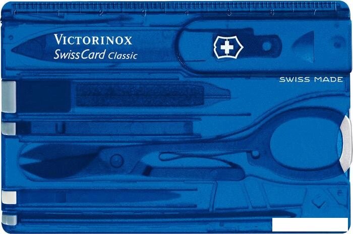 Мультитул Victorinox SwissCard Classic 0.7122.T2 от компании Интернет-магазин marchenko - фото 1