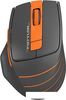 Мышь A4Tech Fstyler FG30 (черный/оранжевый) от компании Интернет-магазин marchenko - фото 1