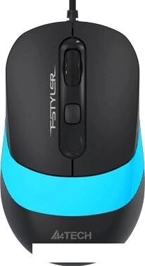 Мышь A4Tech Fstyler FM10 (черный/синий) от компании Интернет-магазин marchenko - фото 1